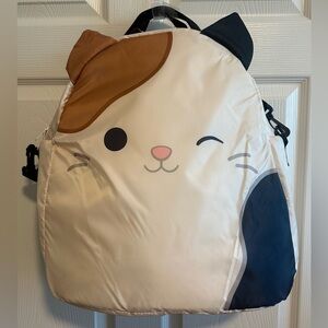 Cute Cat Face Backpack Insulated Squishmallows